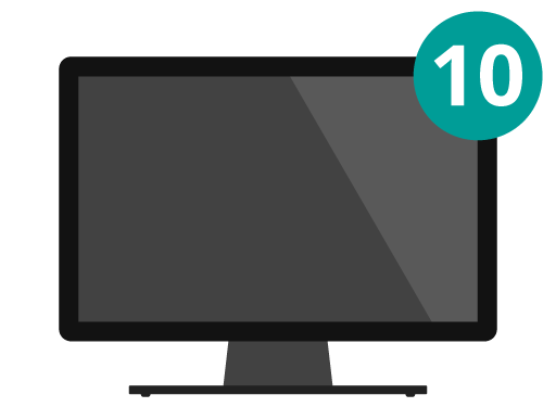 10-monitoren